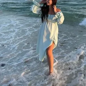 sachin and babi light blue dress Two Piece Homecoming Dresses – QueenaBridal main image 1